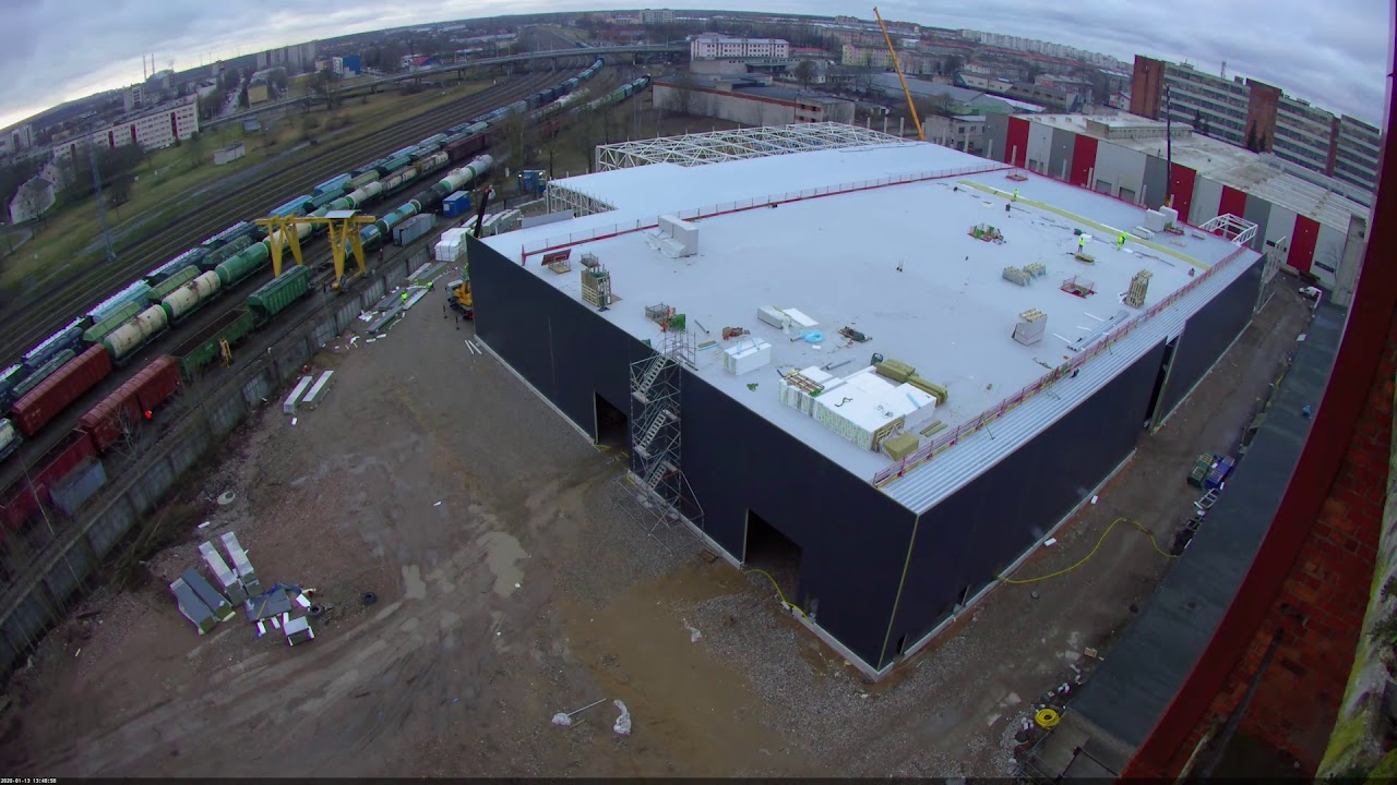 Factory extension in Narva, Estonia