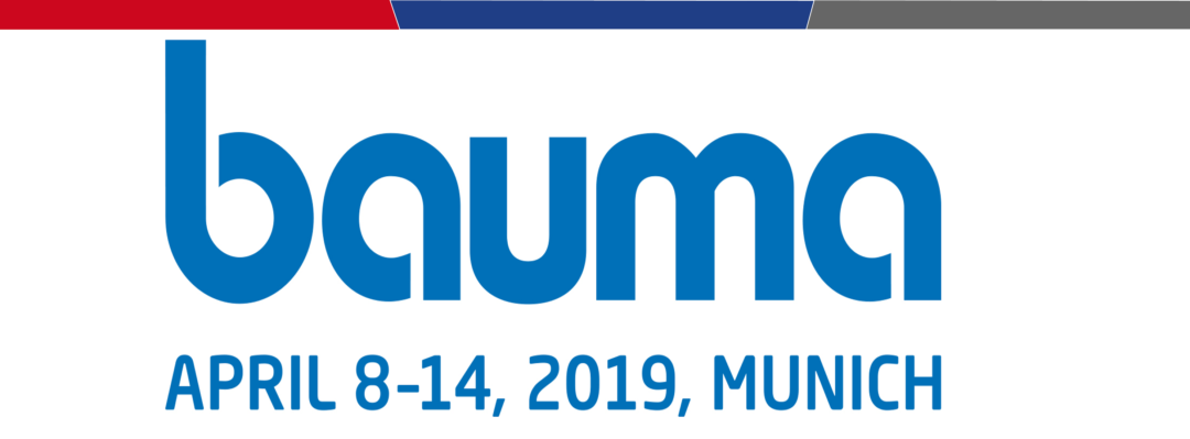 Bauma munich 2019 banner