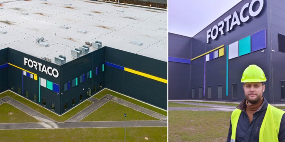 New Fortaco Narva Factory Complex from outside