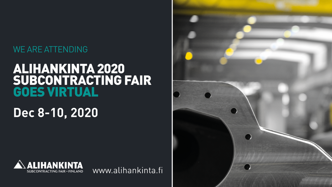 Alihankinta.fi Subcontracting fair banner Fortaco
