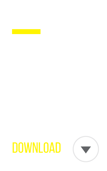 A minimalistic interface with the text "Code of conduct" at the top, "PDF DOWNLOAD" in bold yellow and white letters at the bottom, and a downward arrow in a white circle.