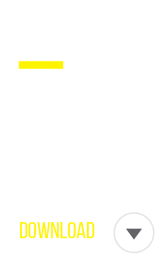 Minimalist interface with "Supplier self-assessment" at the top, a yellow underline, and "EXCEL DOWNLOAD" in bold white and yellow text at the bottom above a white circle with a downward arrow.
